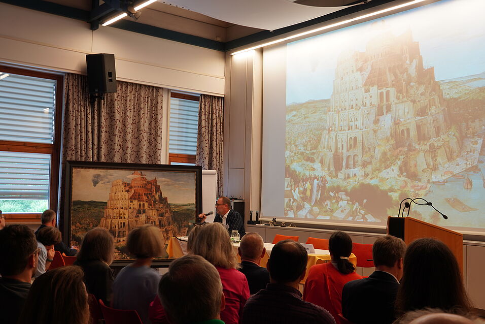 Gespräch über Pieter Bruegels „Turmbau zu Babel“